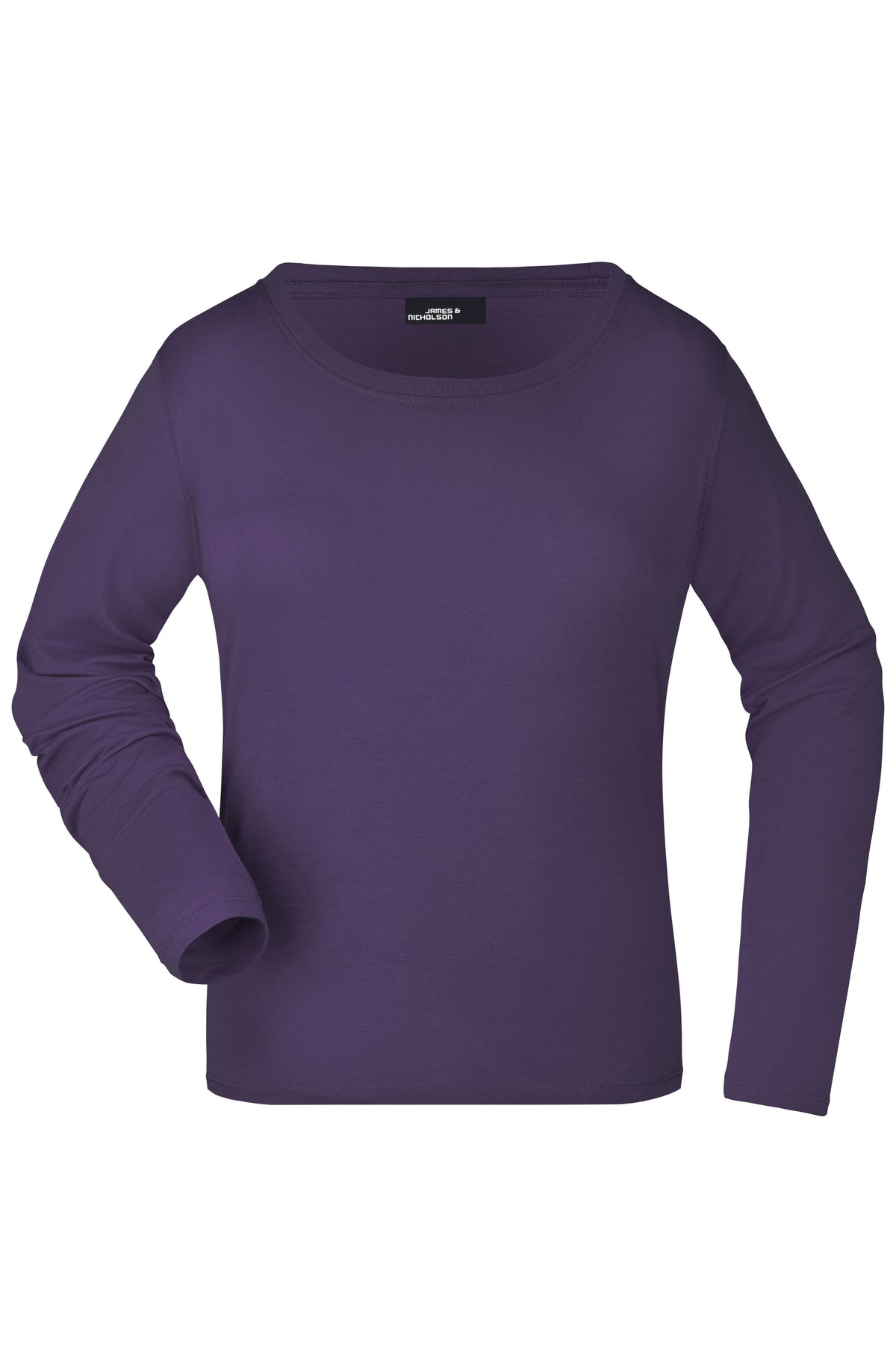 Ladies´Shirt LSL Medium - Aubergine