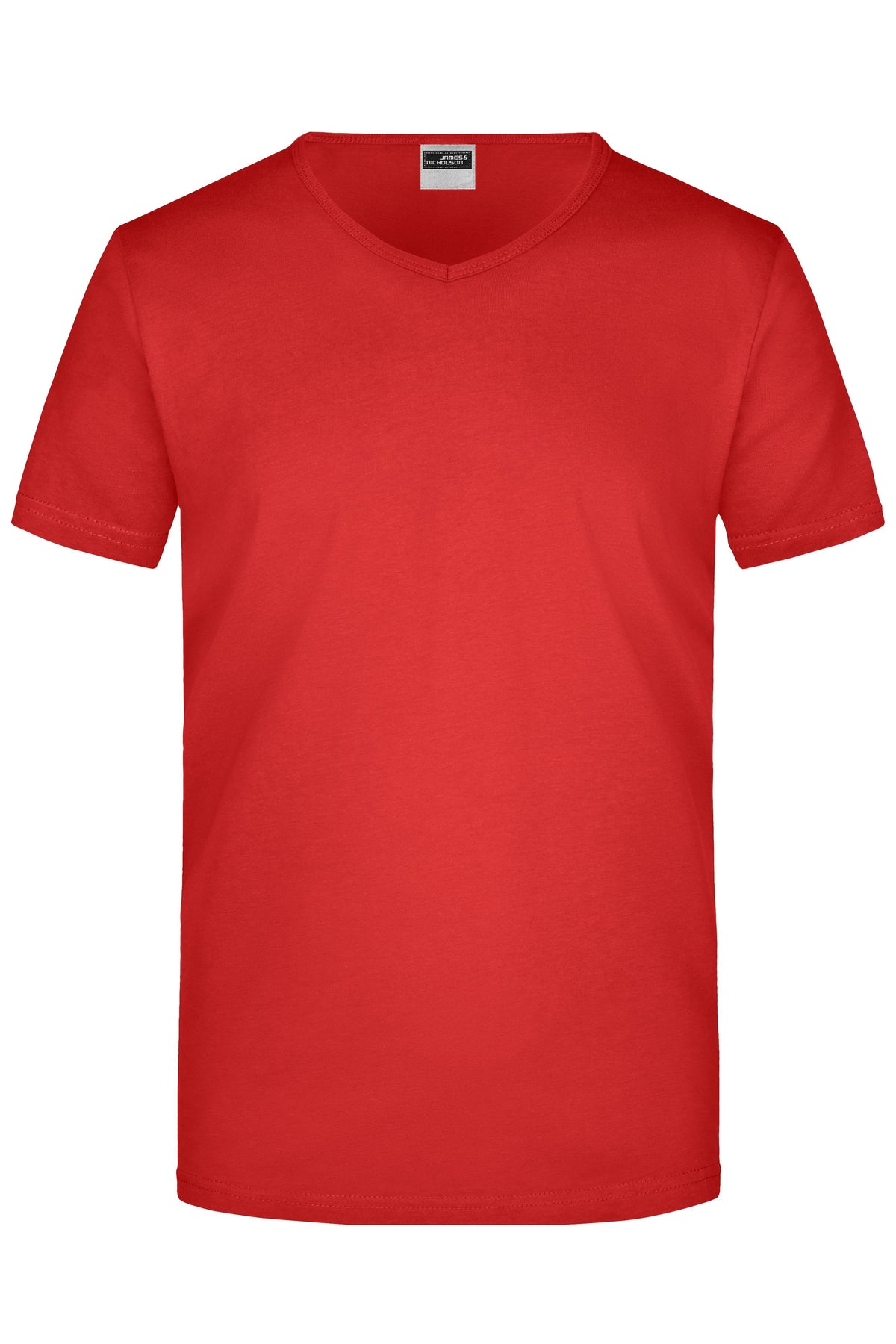 Men’s Slim Fit V-T - Red