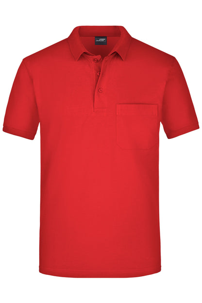 Men´s Polo Pocket - Red
