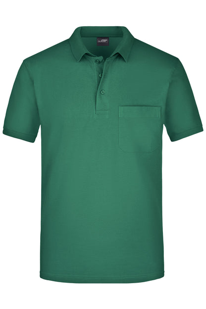 Men´s Polo Pocket - Dark-Green
