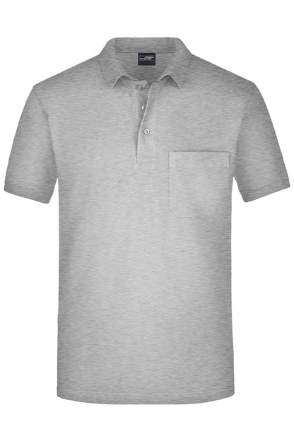 Men´s Polo Pocket - Ash