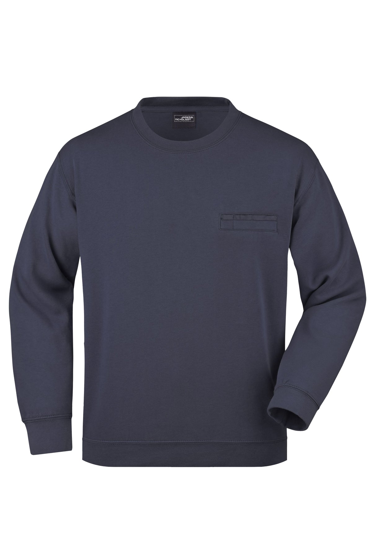 Men´s Round Sweat pocket - Navy