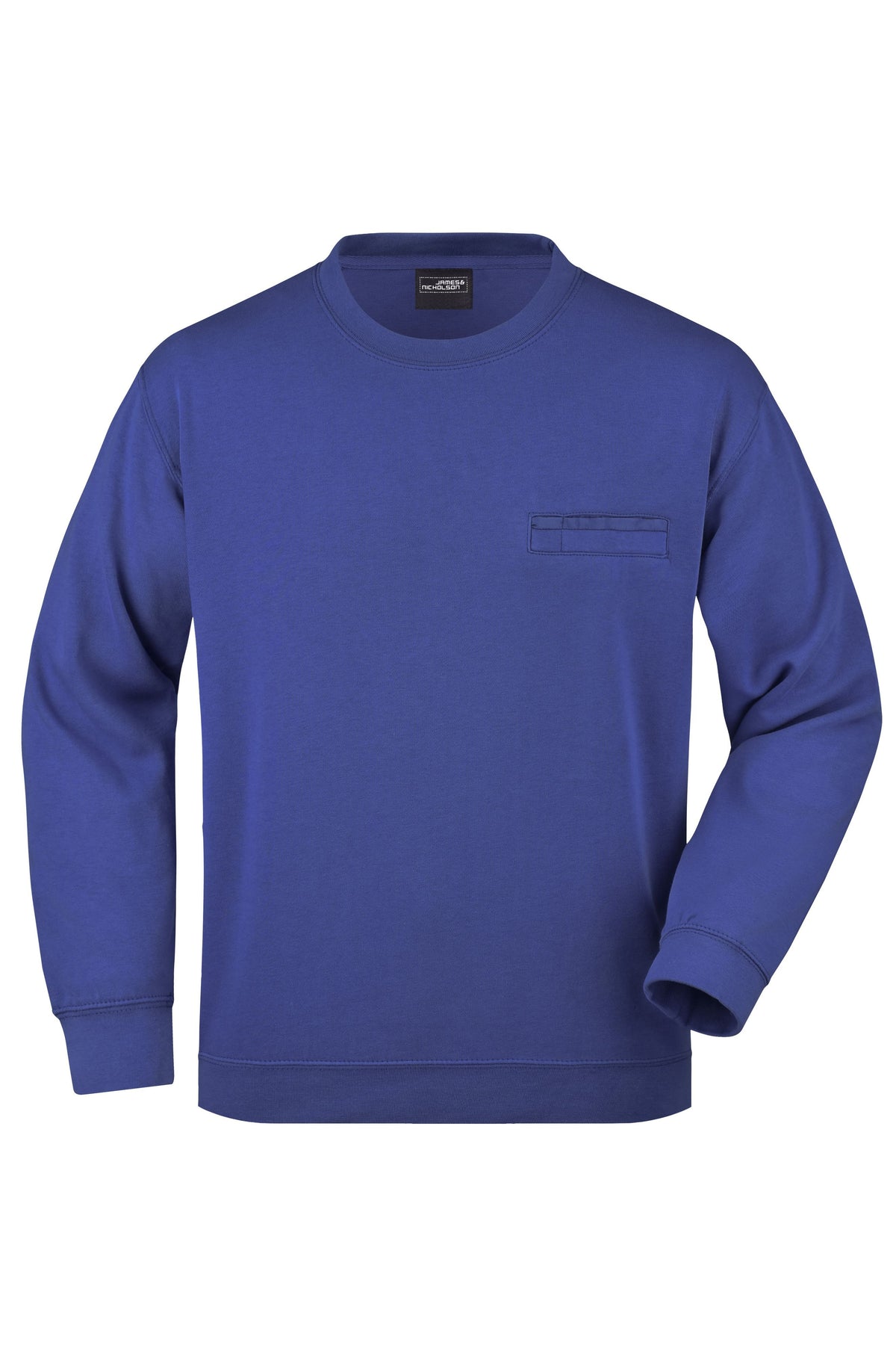 Men´s Round Sweat pocket - Royal
