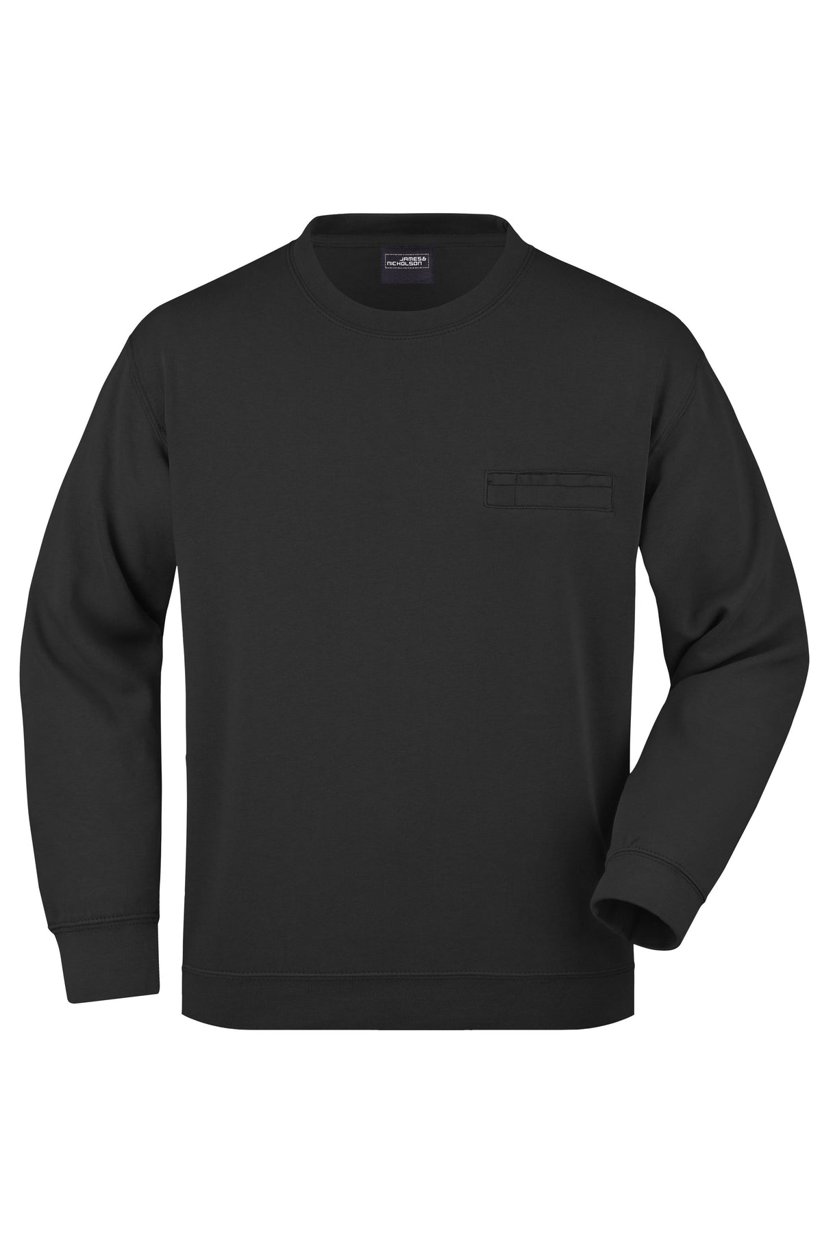 Men´s Round Sweat pocket - Black