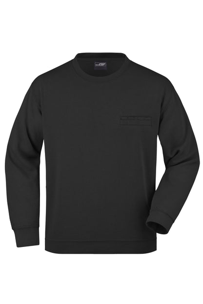 Men´s Round Sweat pocket - Black