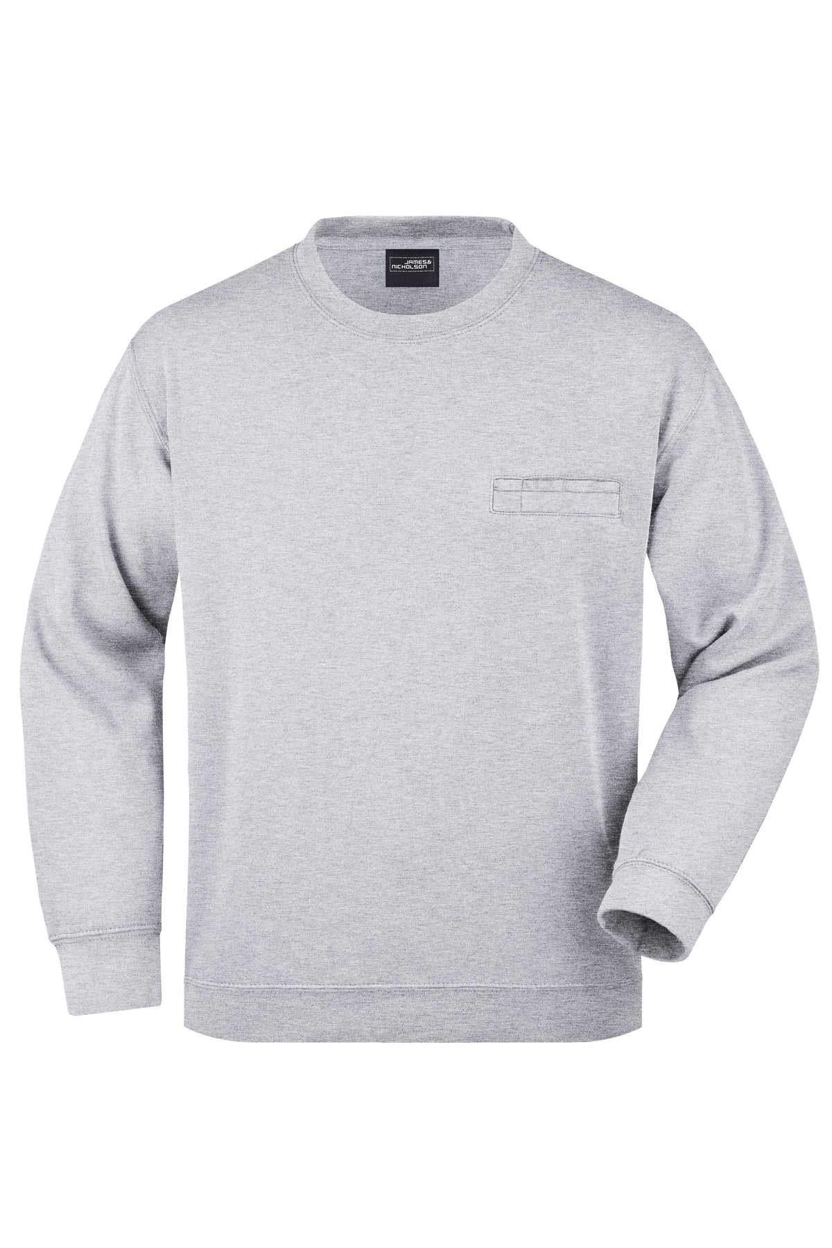 Men´s Round Sweat pocket - Ash