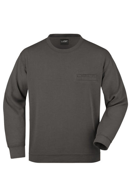 Men´s Round Sweat pocket - Graphite