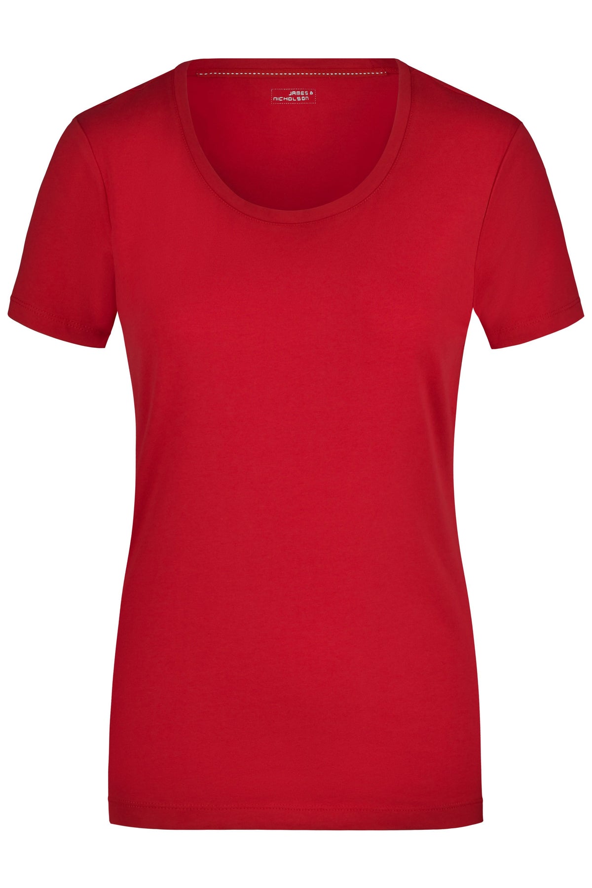Ladies´Stretch Round-T - Red