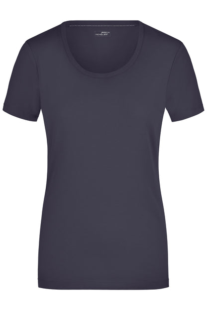 Ladies´Stretch Round-T - Navy