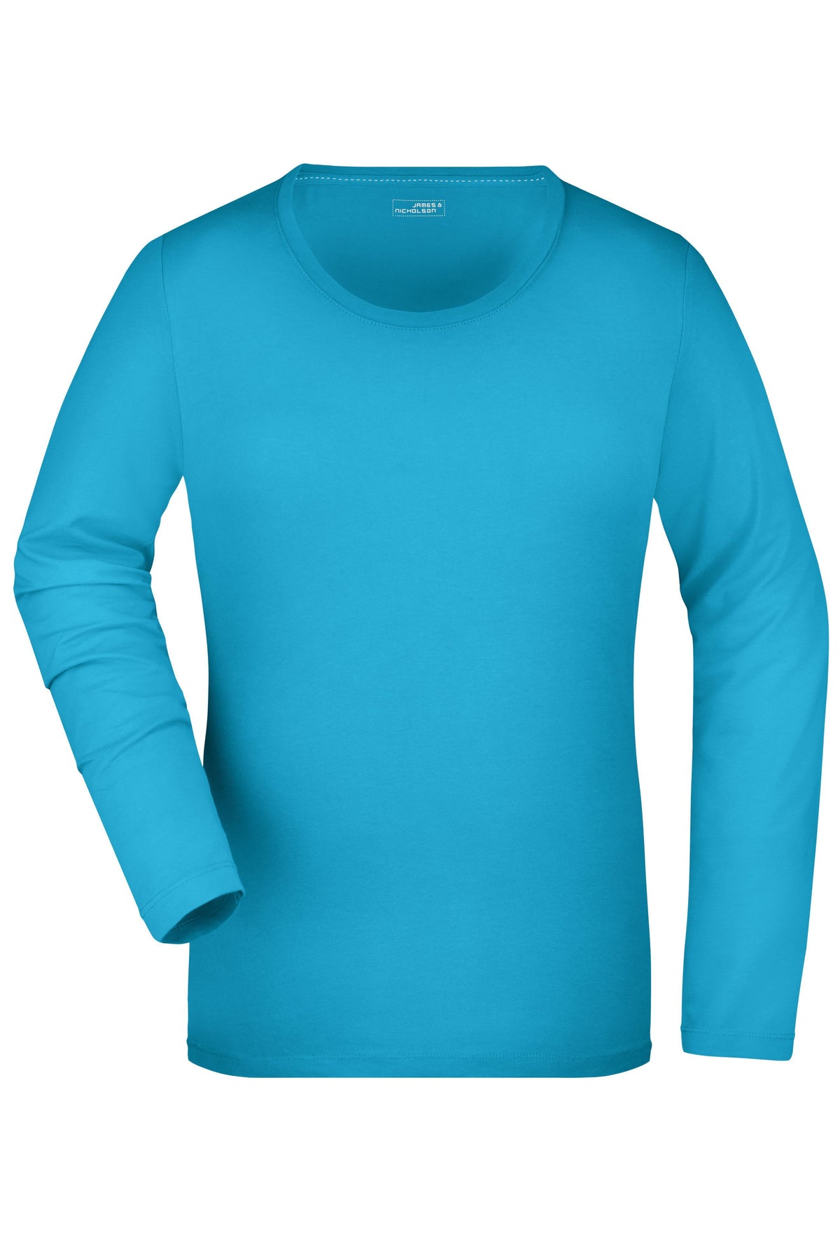 Ladies´Stretch Shirt LSL - Turquoise