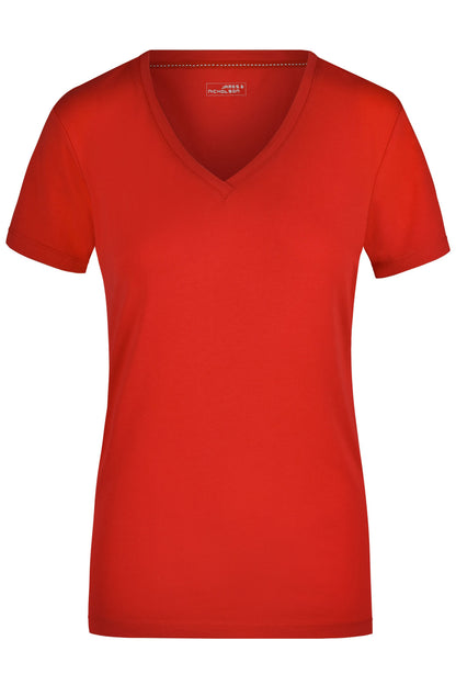 Ladies´Stretch V-T - Red