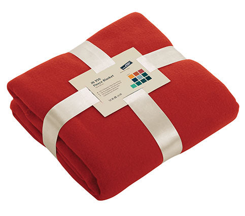 Fleece Blanket - Burgundy