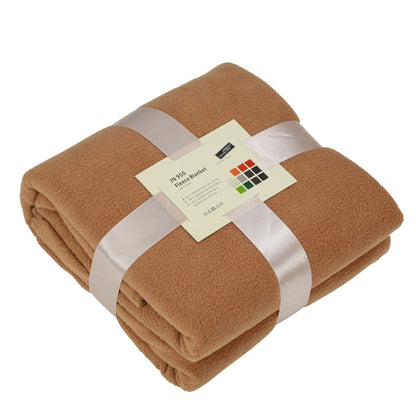 Fleece Blanket - Camel
