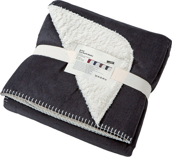 Cosy Hearth Blanket - Anthracite/Natural