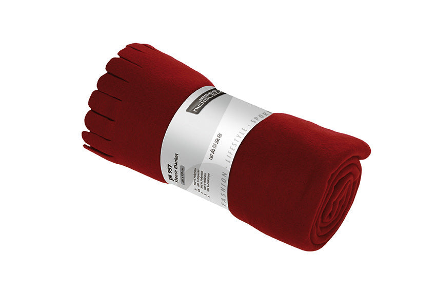 Fleece Blanket - Wine
