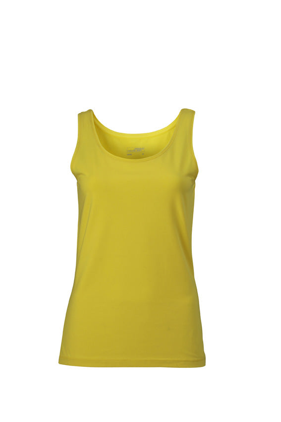 Ladie´s Elastic Top - Yellow