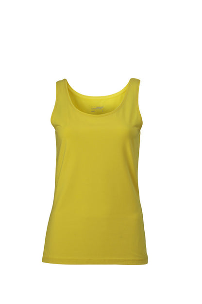 Ladie´s Elastic Top - Yellow