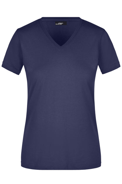 Ladie´s Slim Fit V-T - Navy