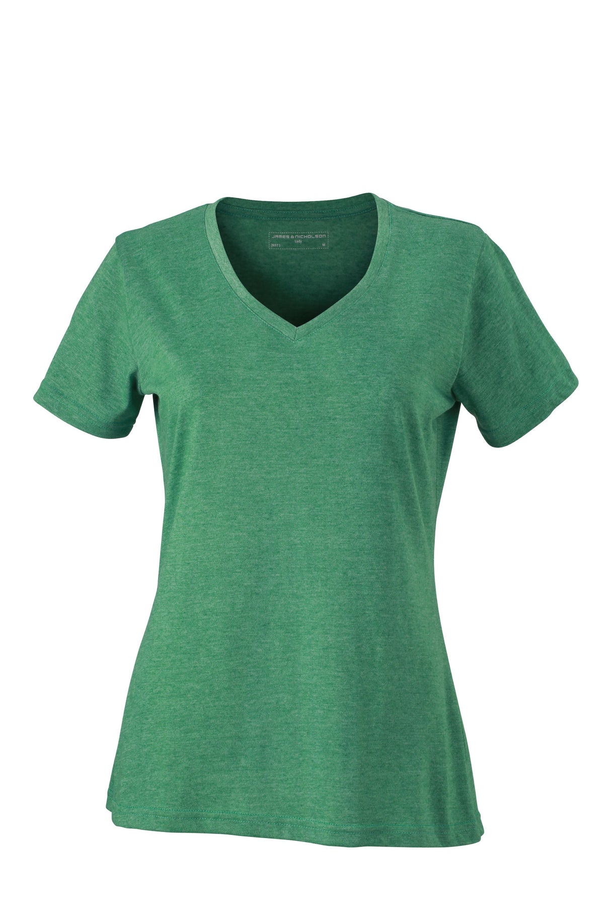 Ladie´s Heather T-shirt - Green-melange