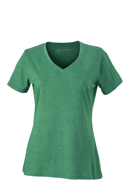 Ladie´s Heather T-shirt - Green-melange