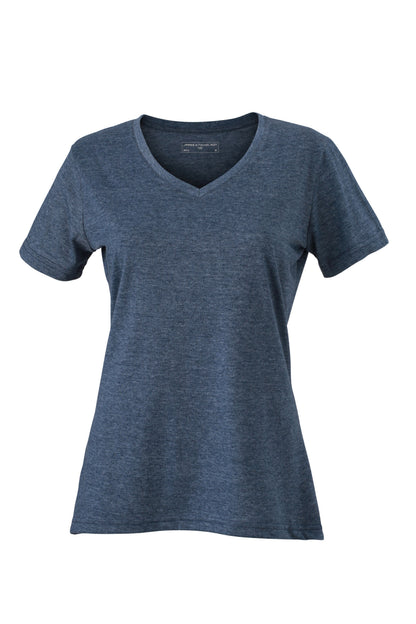Ladie´s Heather T-shirt - Blue-melange