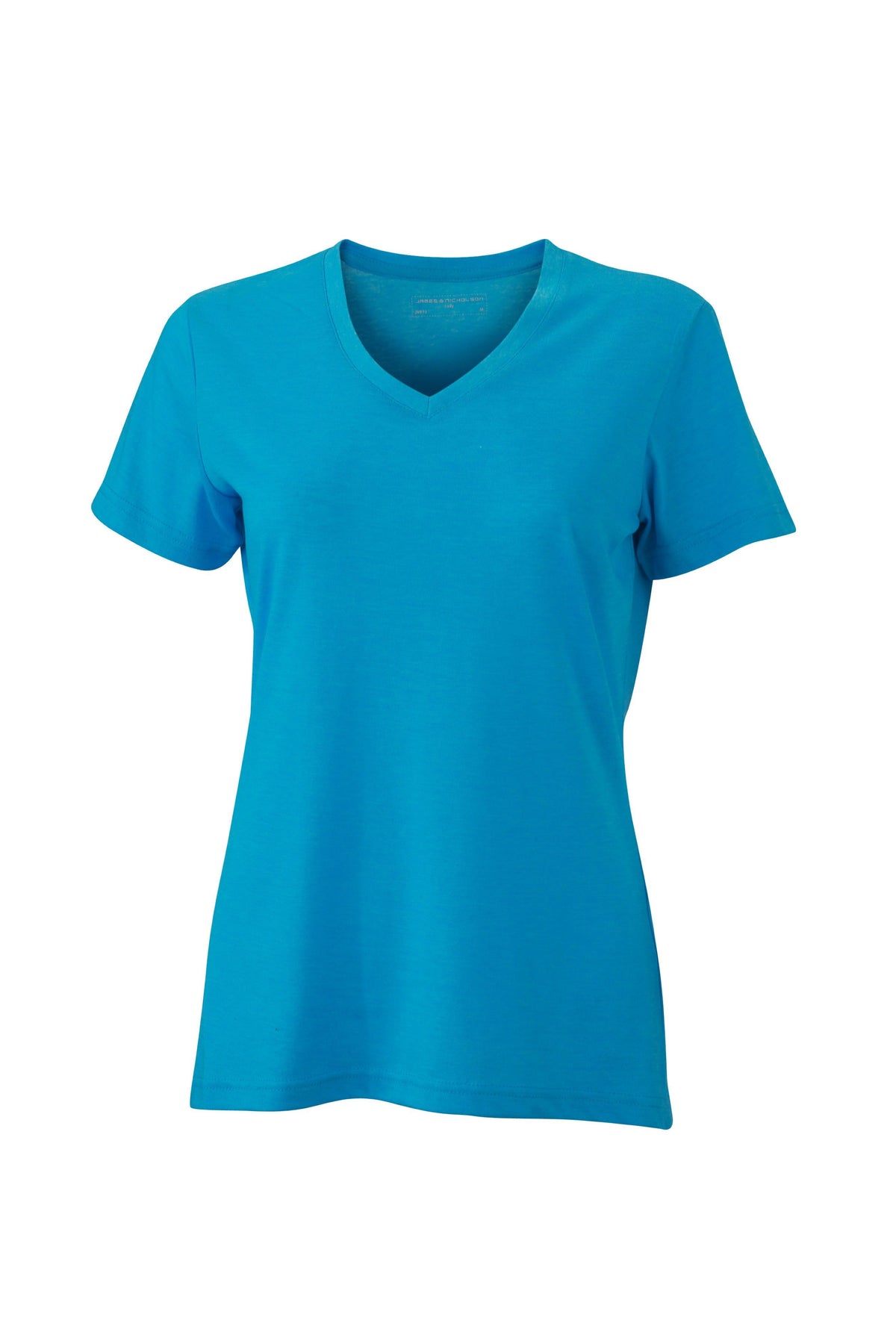 Ladie´s Heather T-shirt - Turquoise-melange