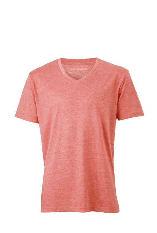 Men´s Heather T-shirt - Red-melange