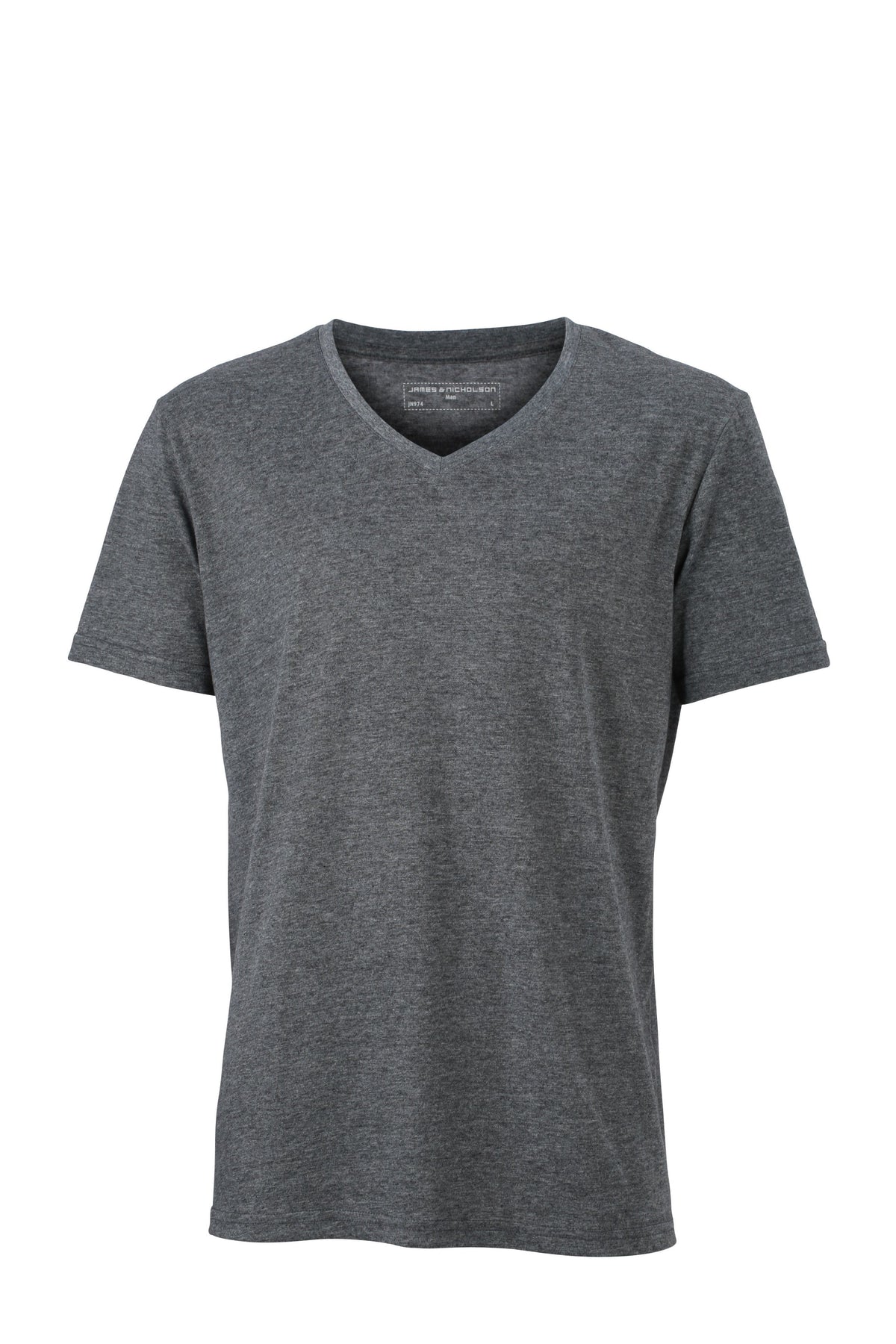 Men´s Heather T-shirt - Black-melange