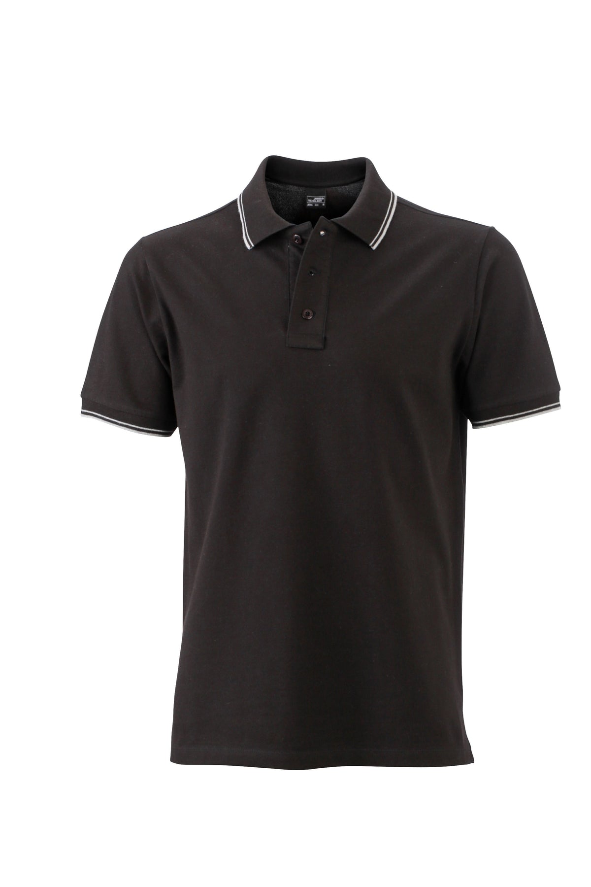 Men´s Polo - Black/White