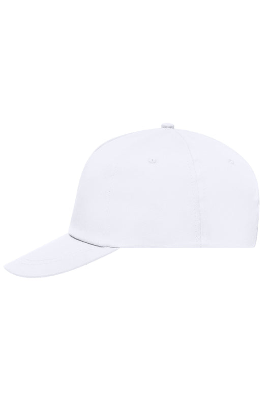 5 Panel Promo Cap lightly lami - White