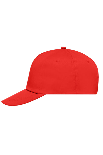5 Panel Promo Cap lightly lami - Signal-Red