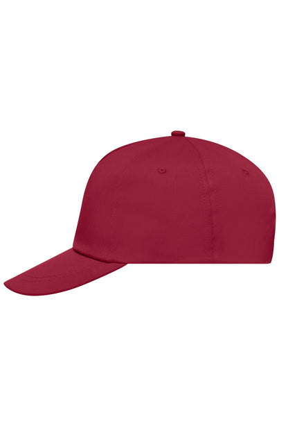 5 Panel Promo Cap lightly lami - Burgundy