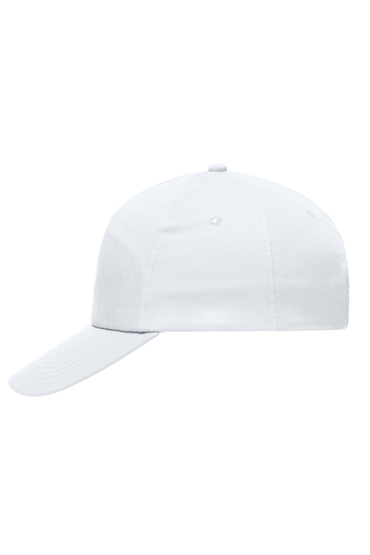 5 Panel Promo Cap laminated - White