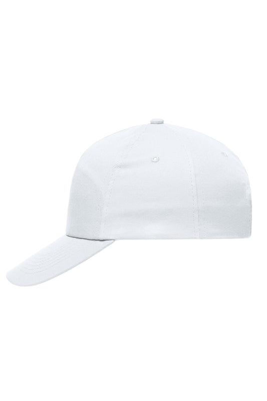 5 Panel Promo Cap laminated - White