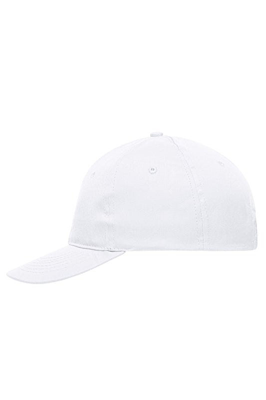 6 Panel Promo Cap - White