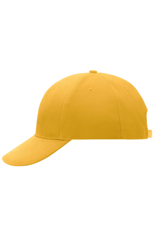 6 Panel Cap laminated - Gold-Yellow