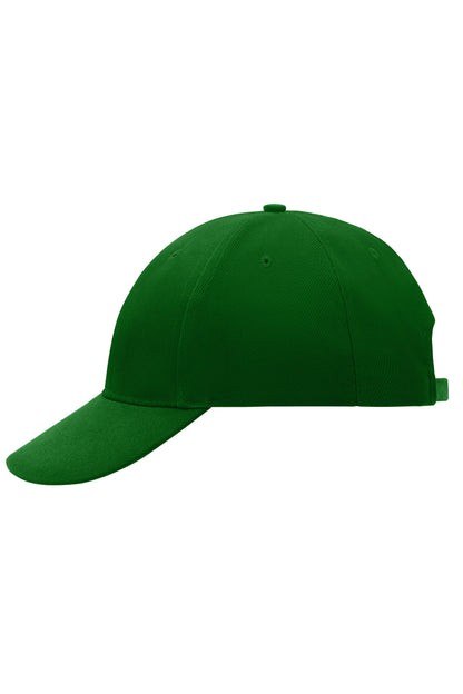 6 Panel Cap close-fitting - Dark-Green
