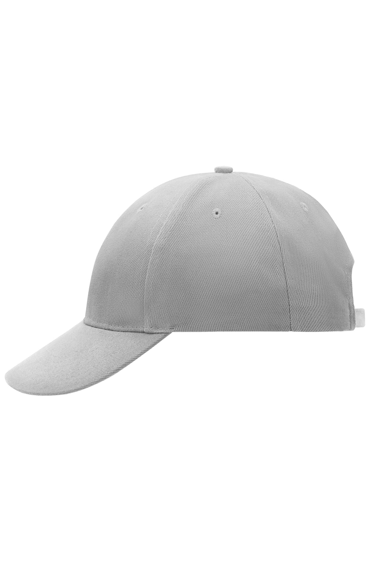 6 Panel Cap close-fitting - Light-grey