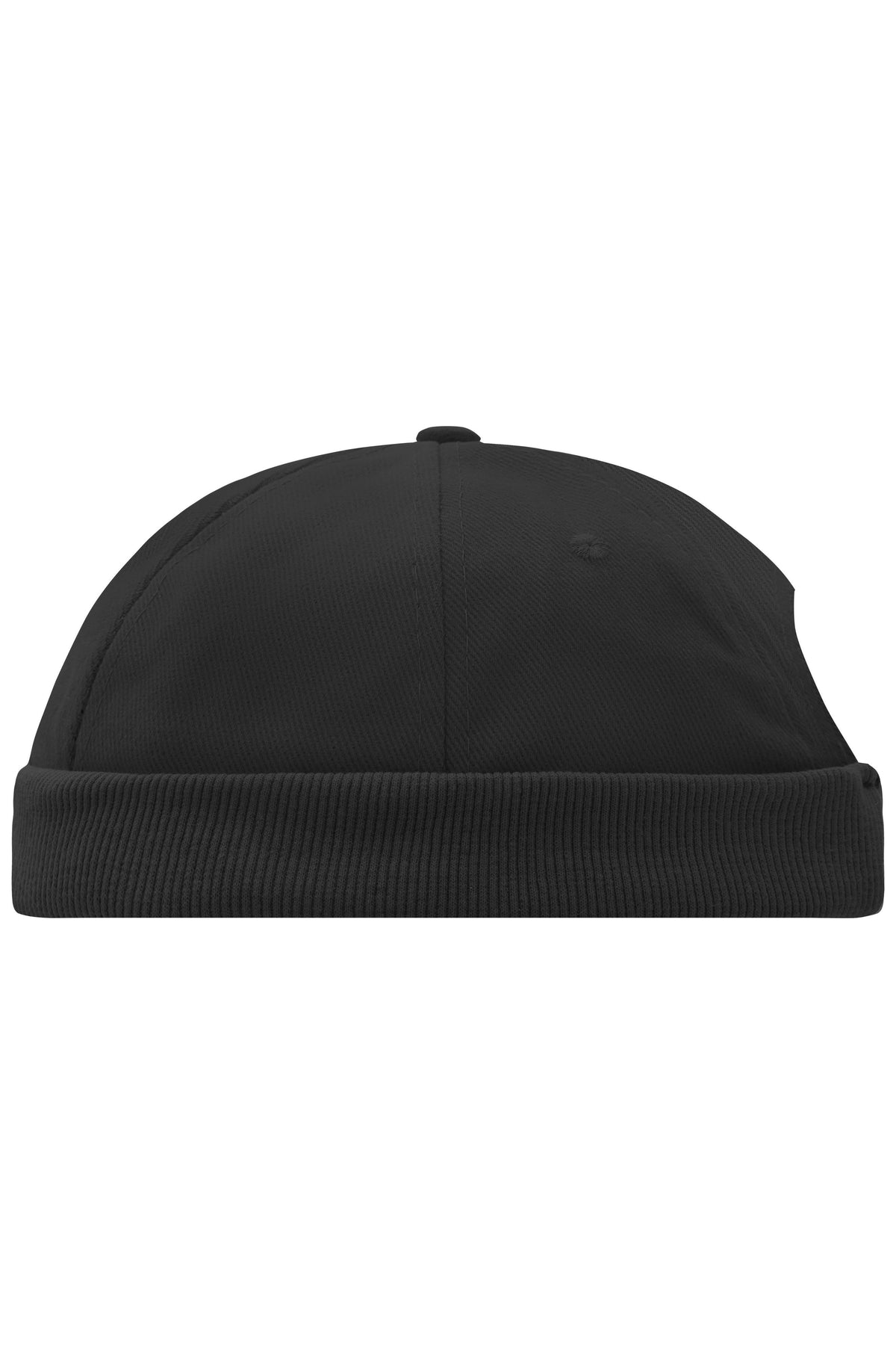 6 Panel Chef Cap - Black