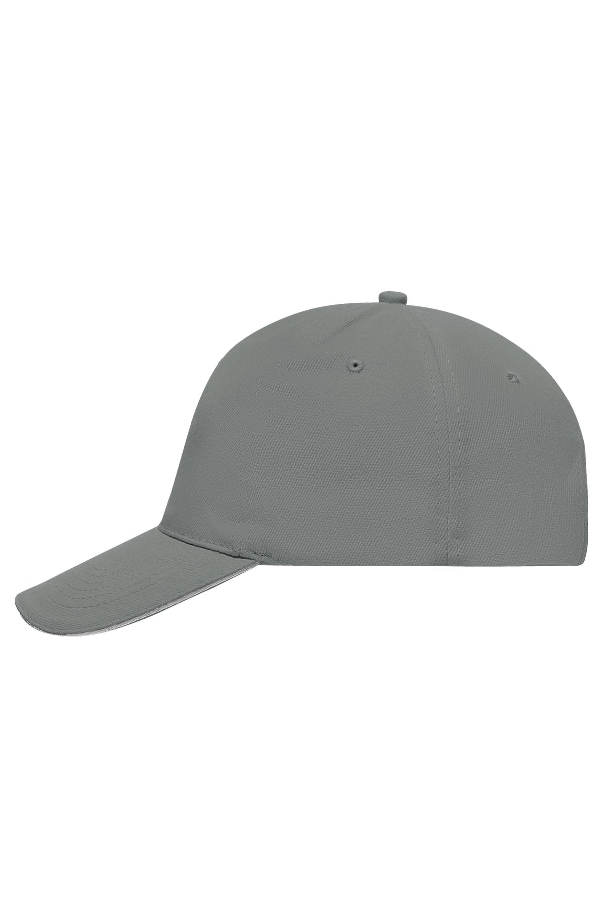 5 Panel Sandwich Cap - Dark Grey/Light Grey