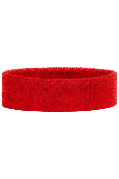 Terry Headband - Red