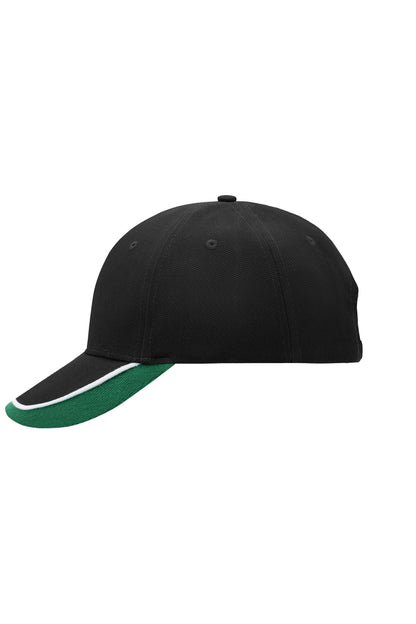 Half-Pipe Sandwich Cap - Black/White/Dark Green