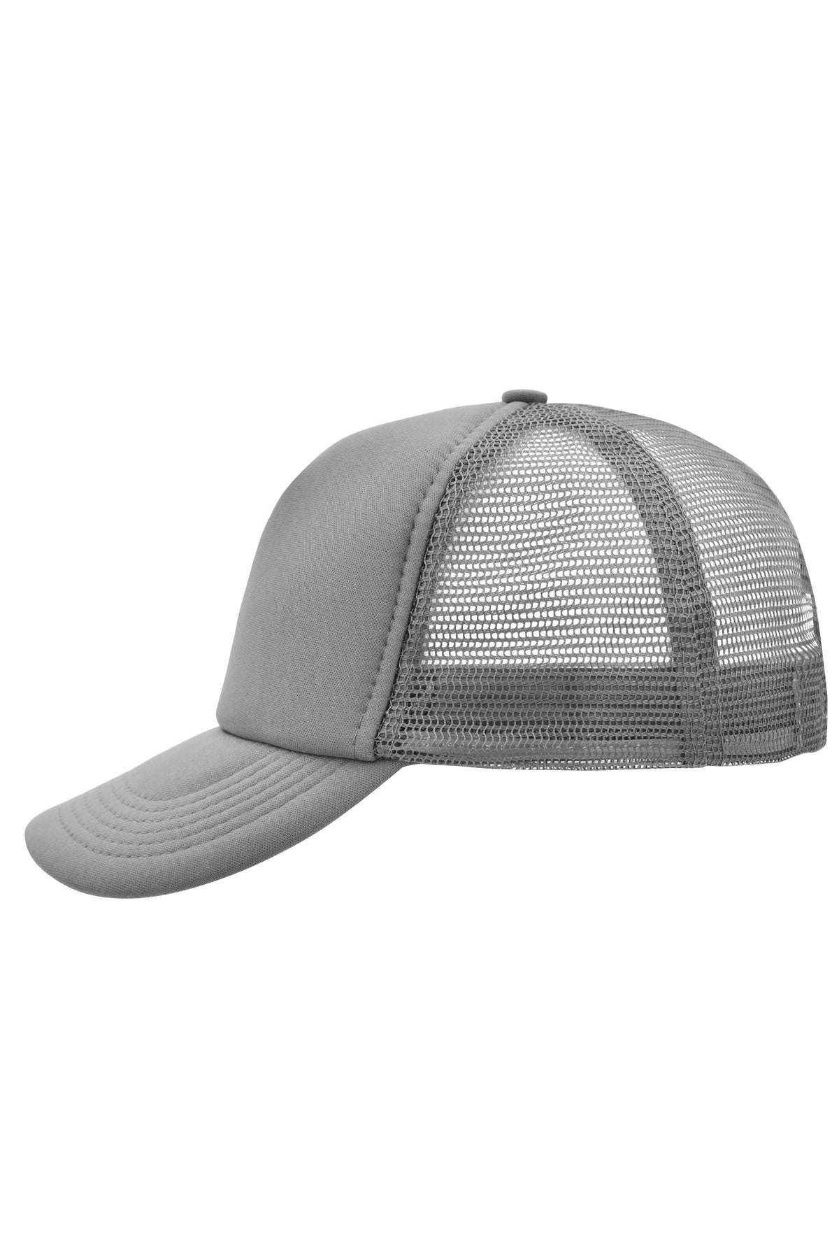 5 Panel Polyester Mesh Cap - Dark-Grey