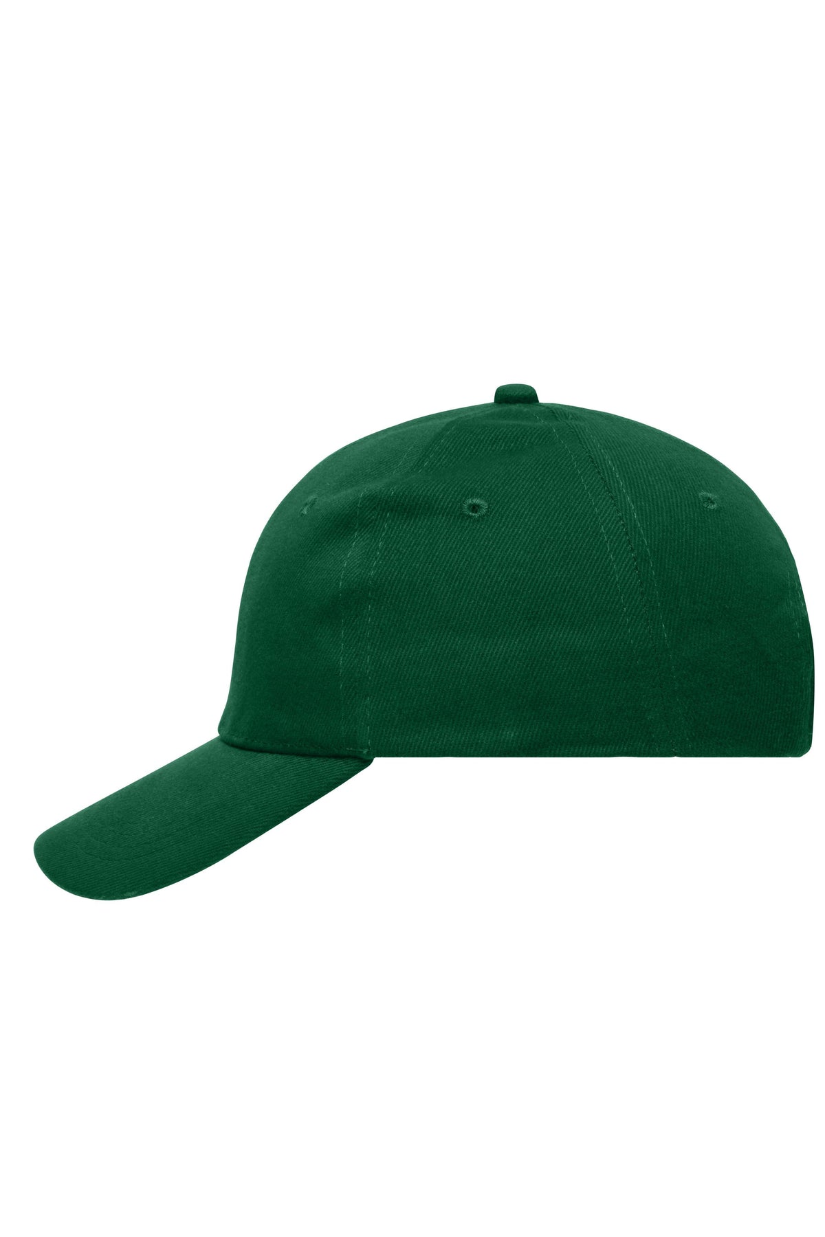 6 Panel Cap Heavy Cotton - Dark-Green