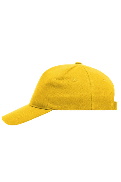 5 Panel Cap heavy cotton - Gold-Yellow