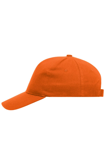 5 Panel Cap heavy cotton - Orange