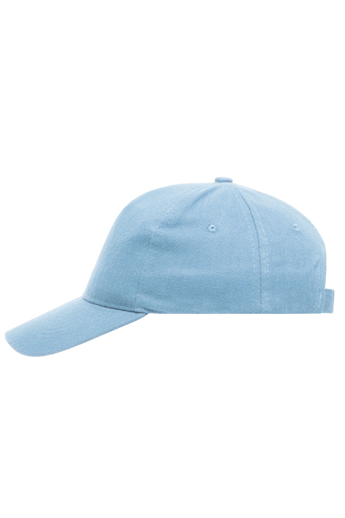 5 Panel Cap heavy cotton - Light-Blue