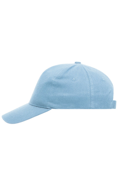5 Panel Cap heavy cotton - Light-Blue