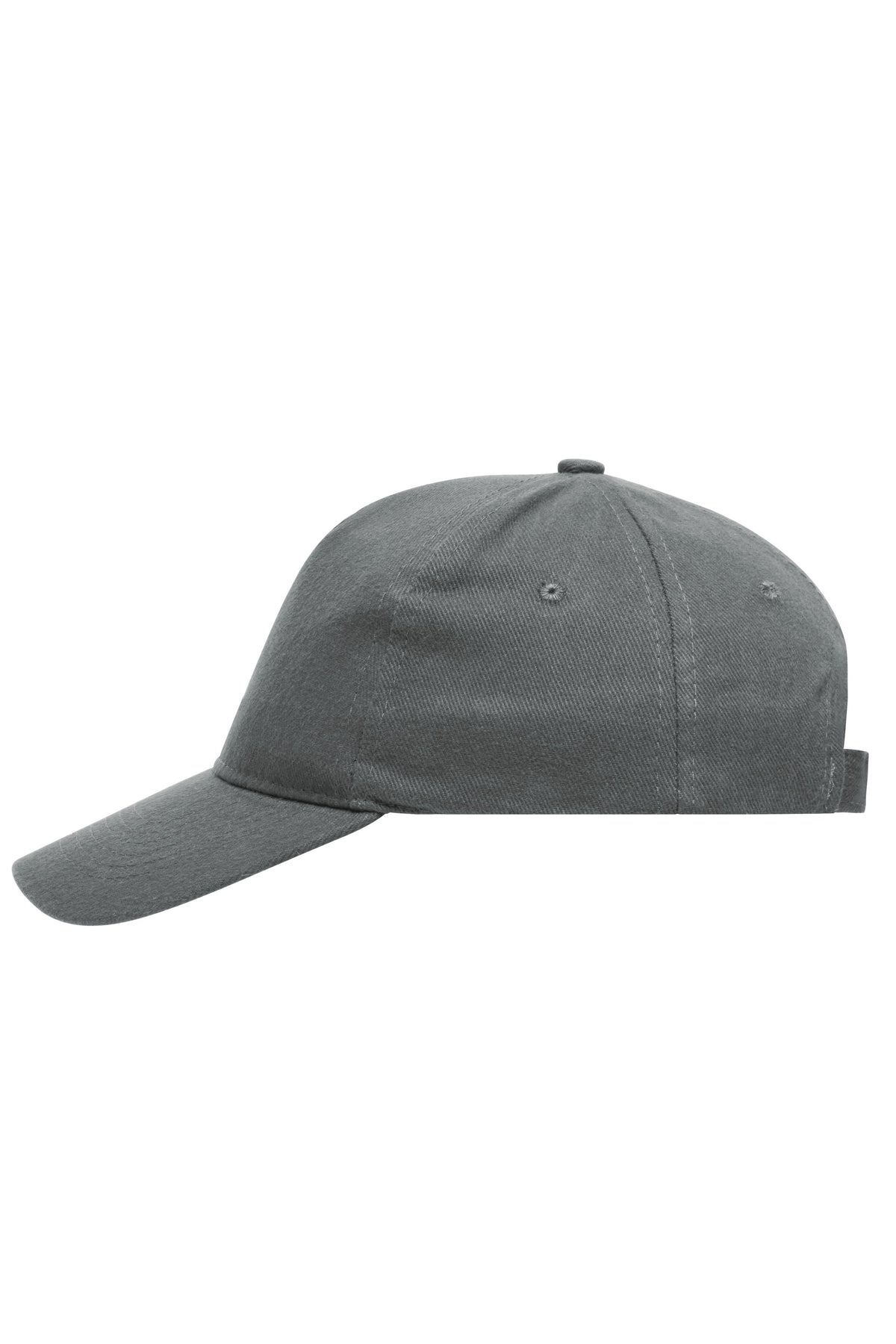 5 Panel Cap heavy cotton - Dark-Grey