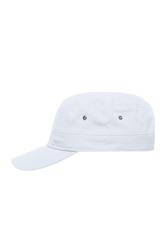 Military Cap - White
